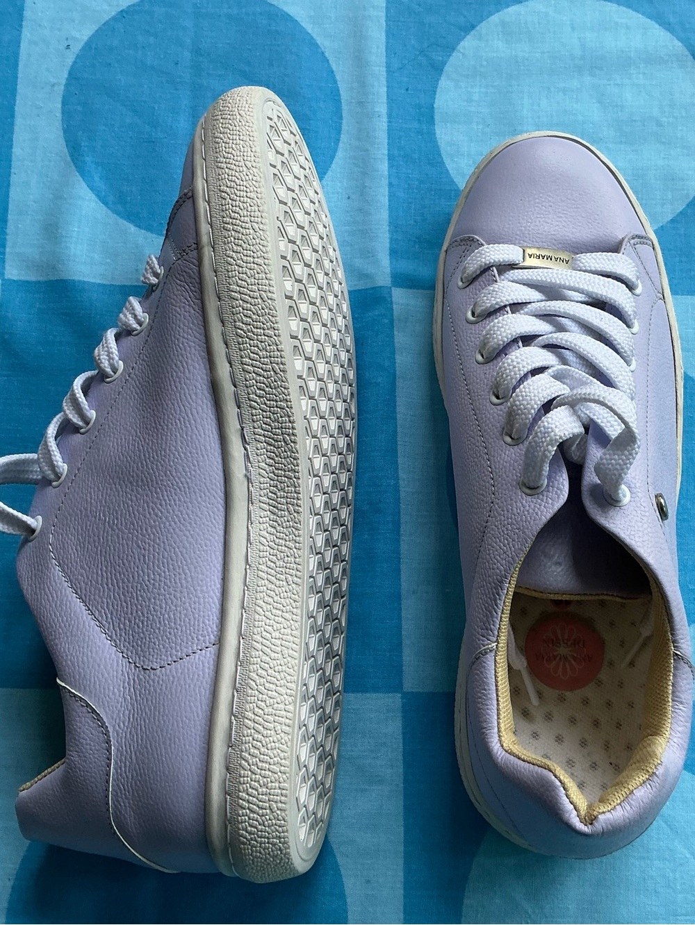 Ana Maria Dessin Women’s Lavender Sneakers size 10(40)